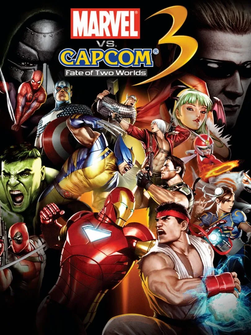 Marvel vs. Capcom 3: Fate of Two Worlds cover art