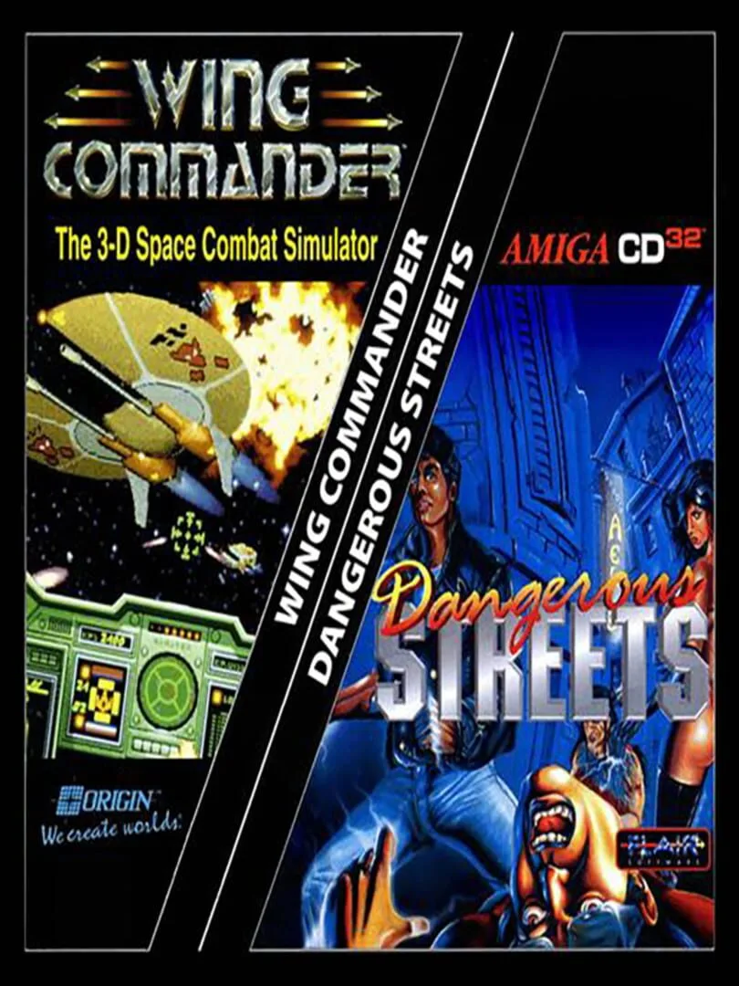 Dangerous Streets / Wing Commander cover art