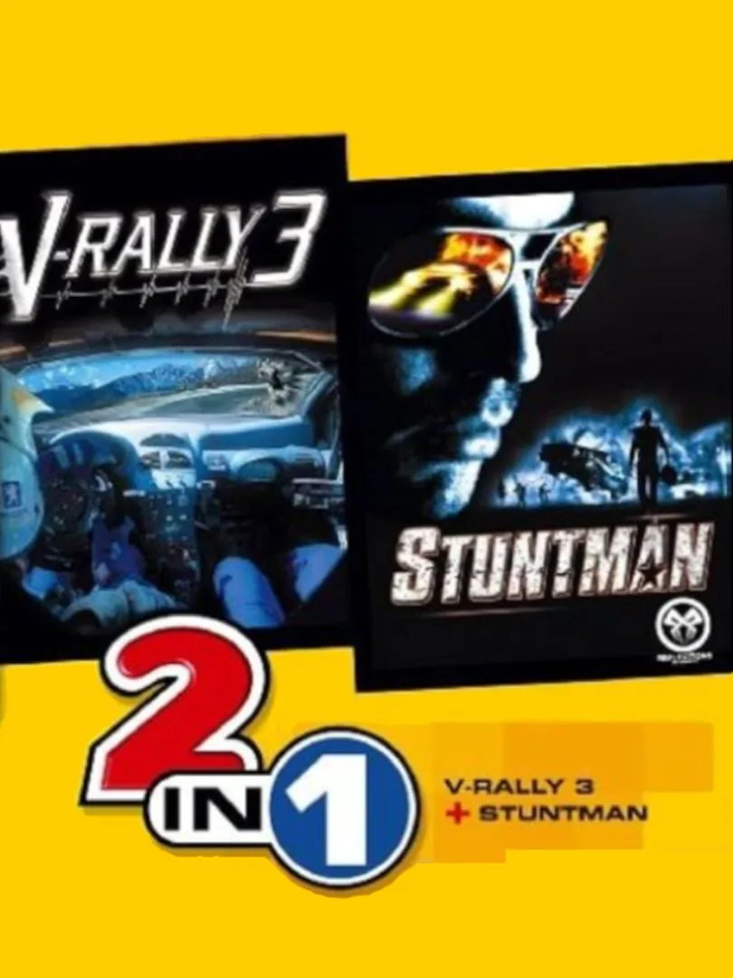 2 in 1: V-Rally 3 + Stuntman cover art