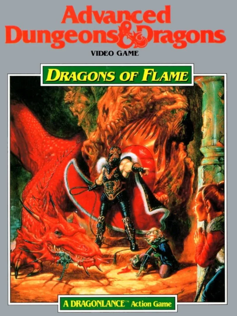 Advanced Dungeons & Dragons: Dragons of Flame box art