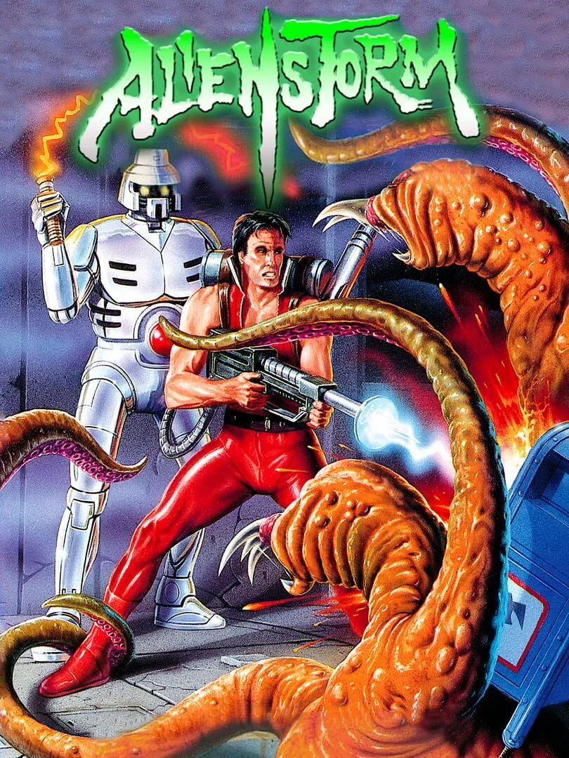 Alien Storm cover art