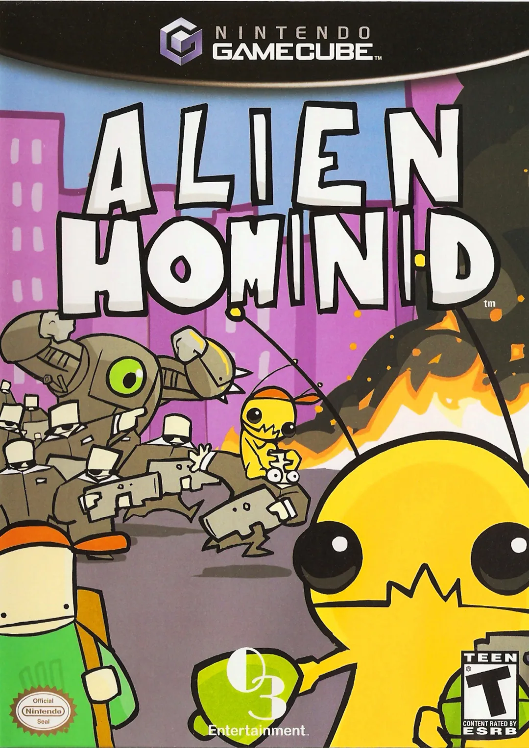 Alien Hominid cover art
