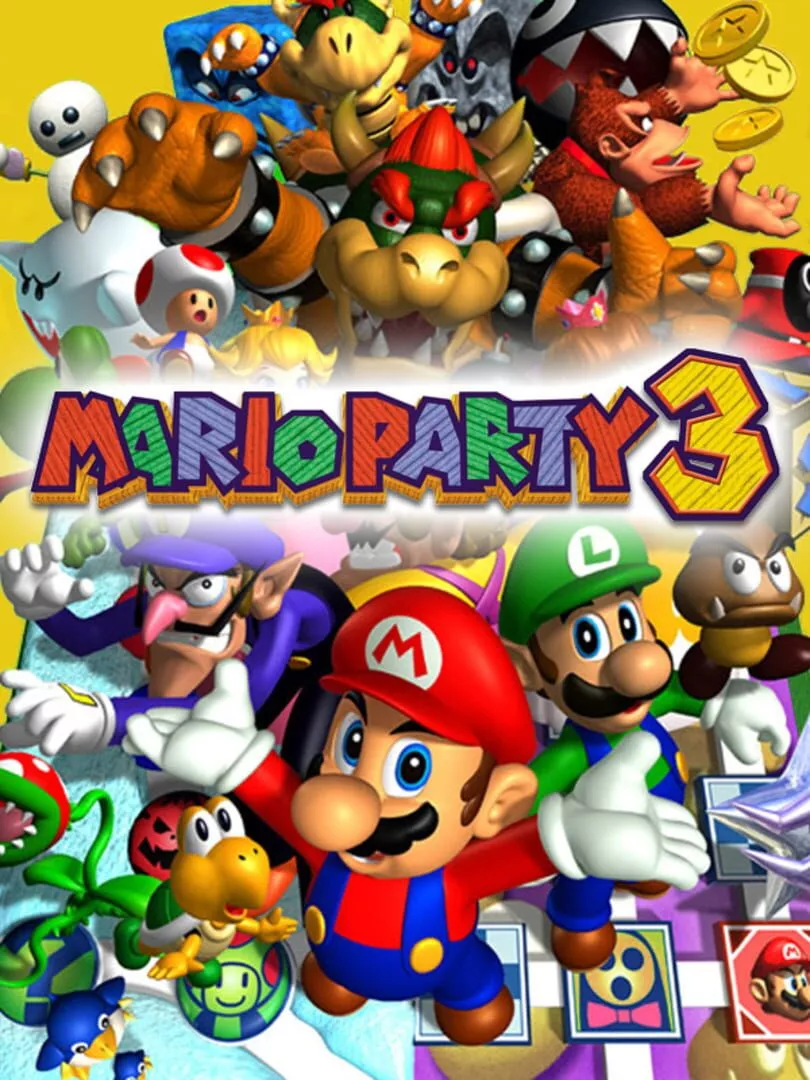 Mario Party 3 Box Art