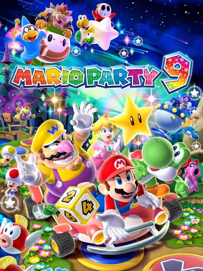 Mario Party 9 Box Art