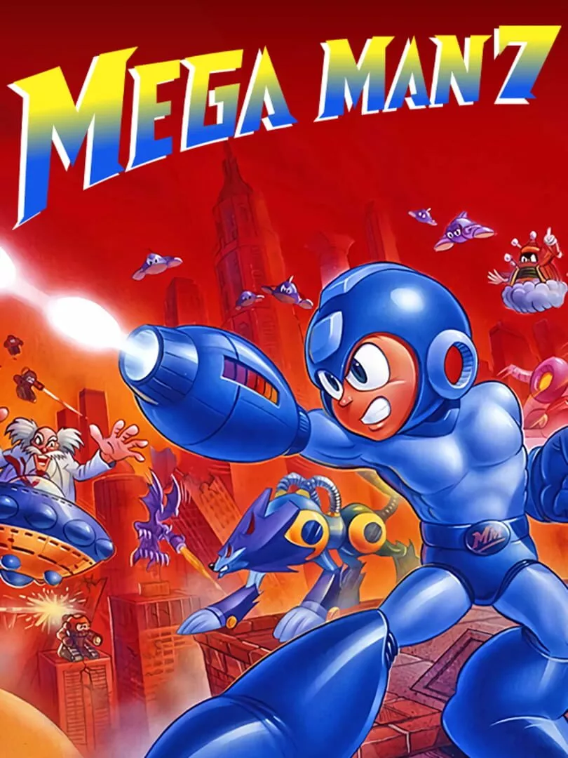 Mega Man 7 Box Art