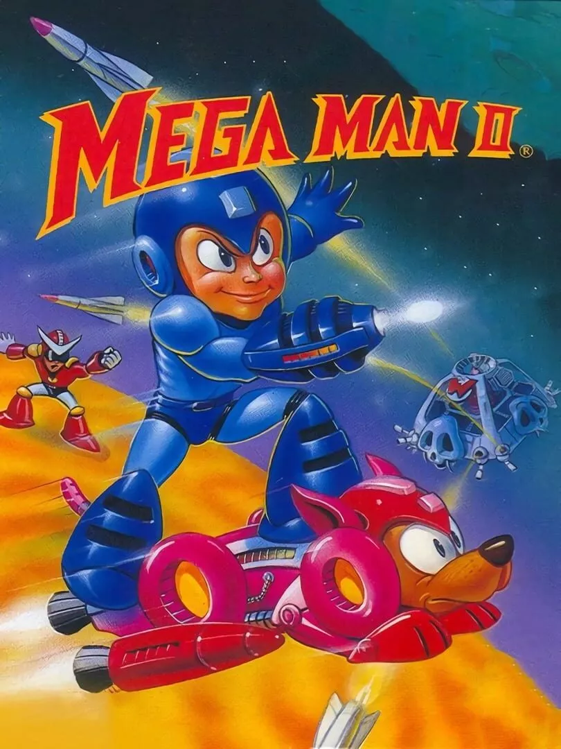 Mega Man II Box Art