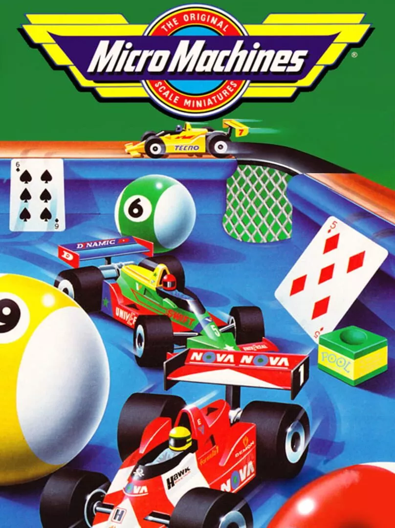 Micro Machines Box Art