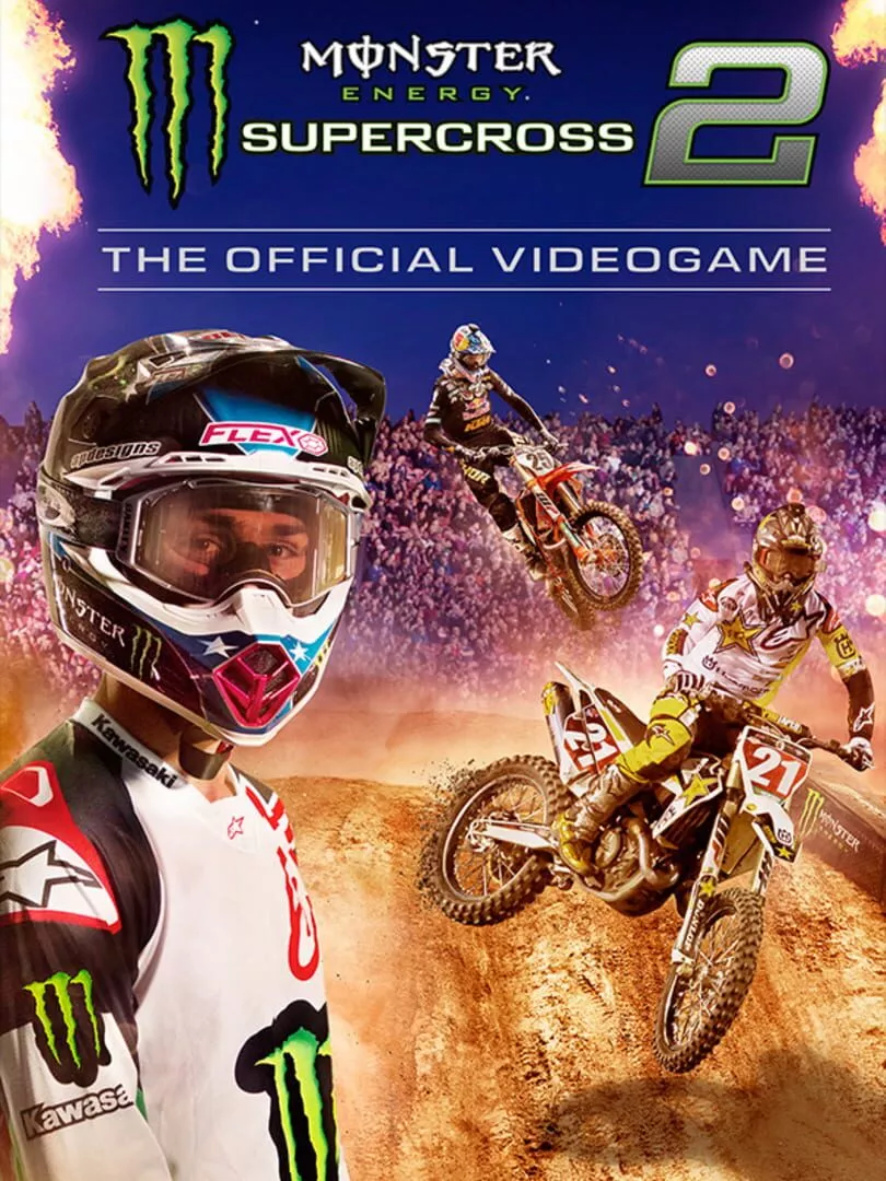 Monster Energy Supercross - The Official Videogame 2 Box Art