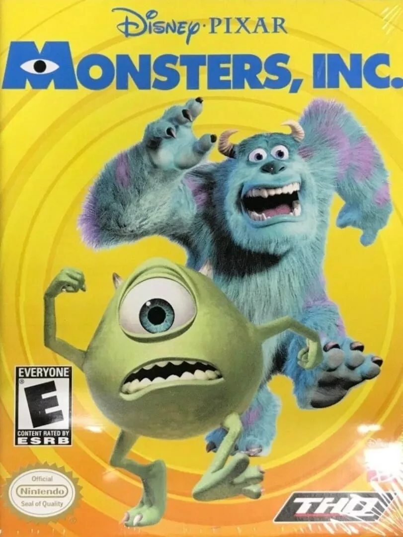 Monsters, Inc. Box Art