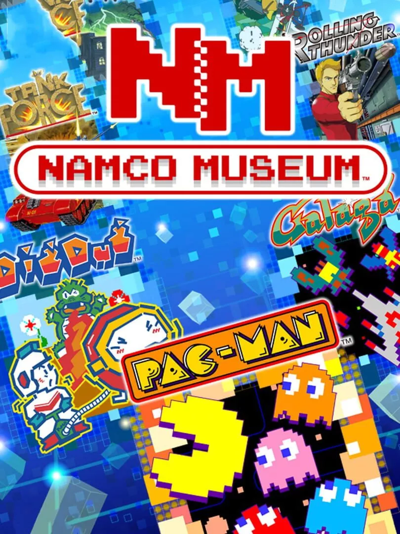 Namco Museum Box Art