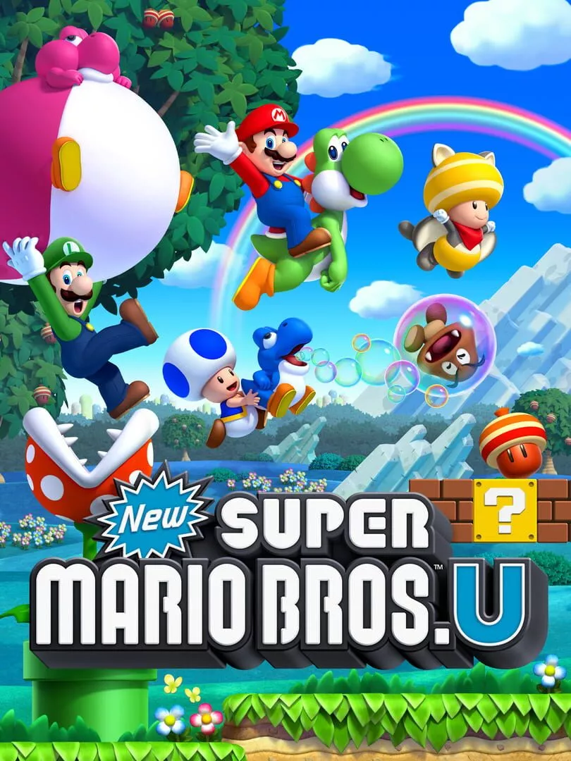 New Super Mario Bros. U Box Art