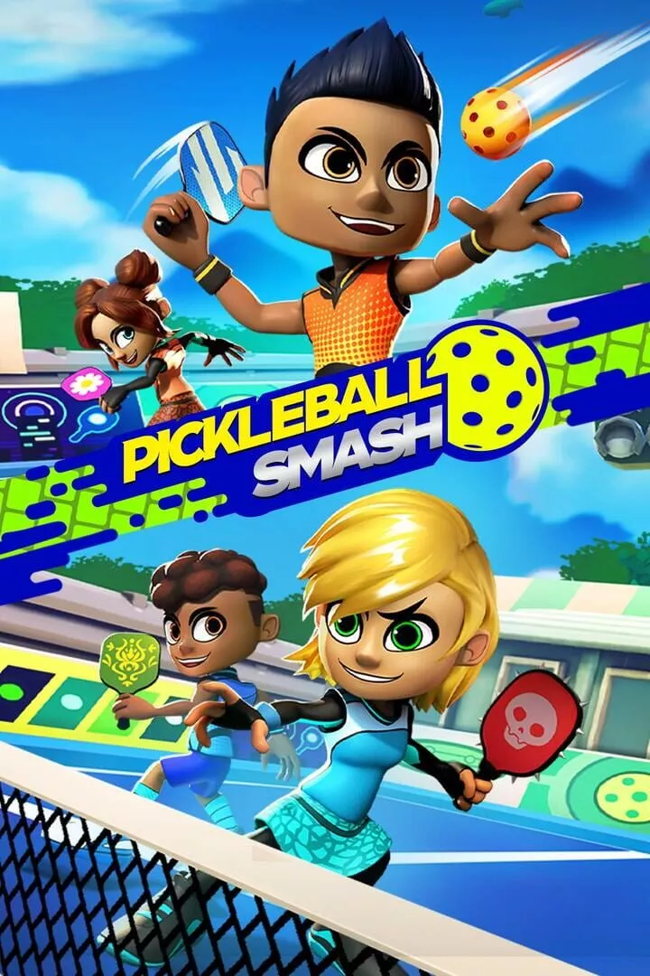 Pickleball Smash Box Art