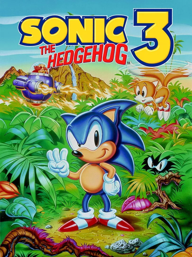 Sonic the Hedgehog 3 Box Art