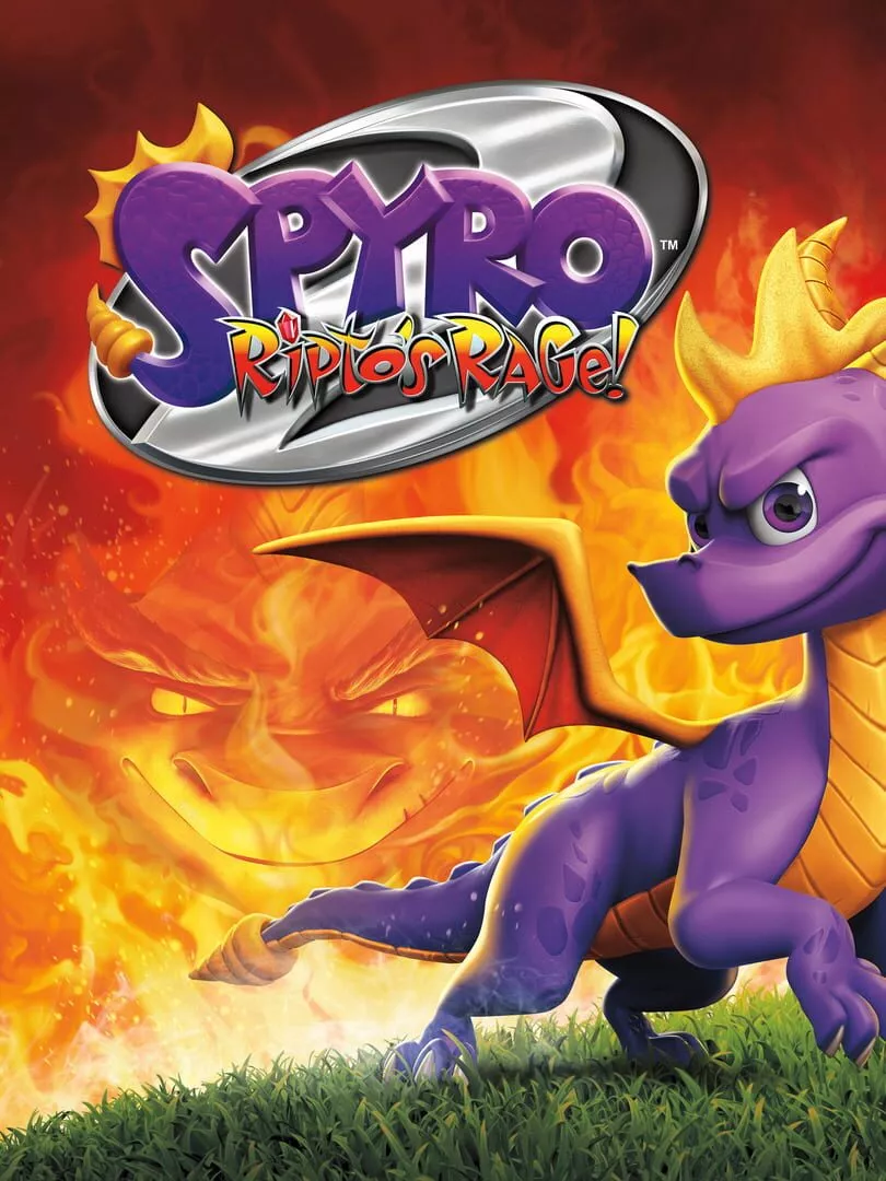 Spyro 2: Ripto's Rage! Box Art