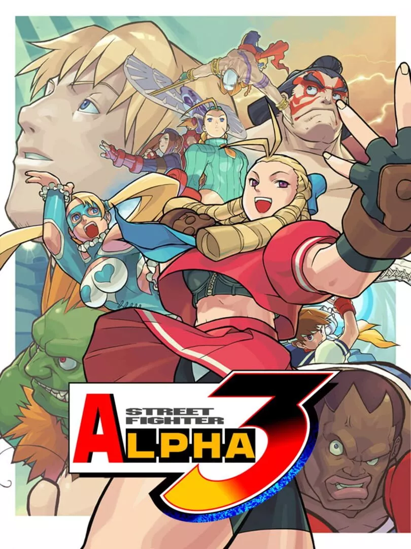 Street Fighter Alpha 3 Box Art