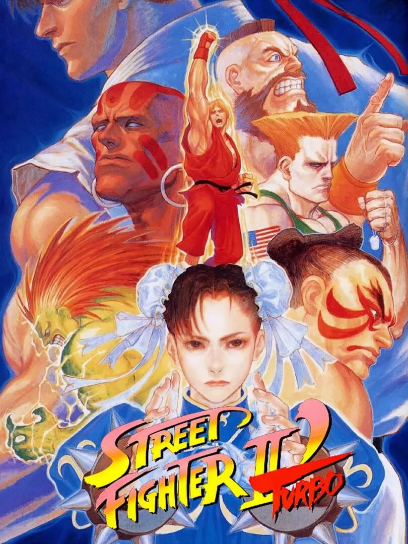 Street Fighter II Turbo Box Art