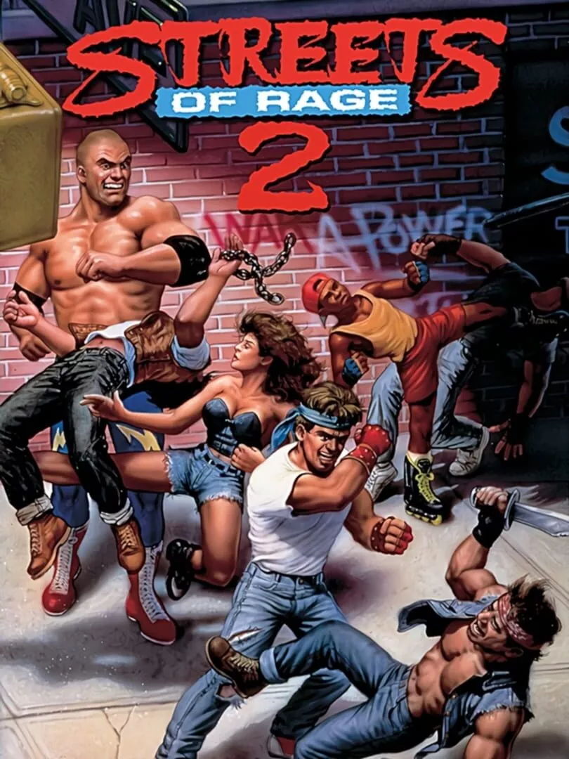 Streets of Rage 2 Box Art
