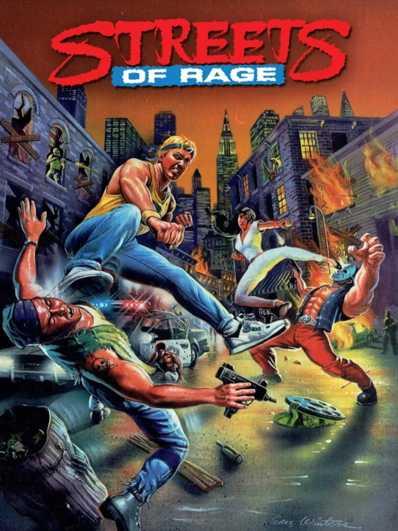 Streets of Rage Box Art