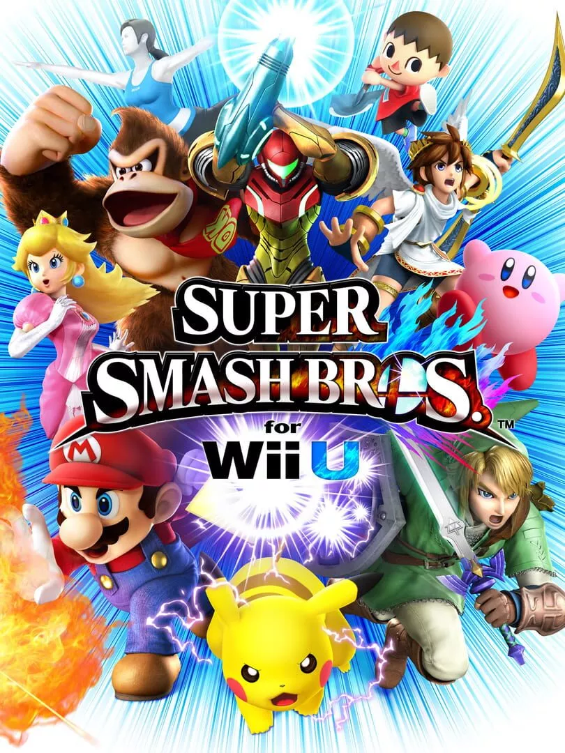 Super Smash Bros. for Wii U Box Art