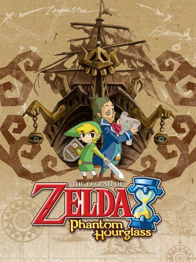 The Legend of Zelda: Phantom Hourglass Box Art