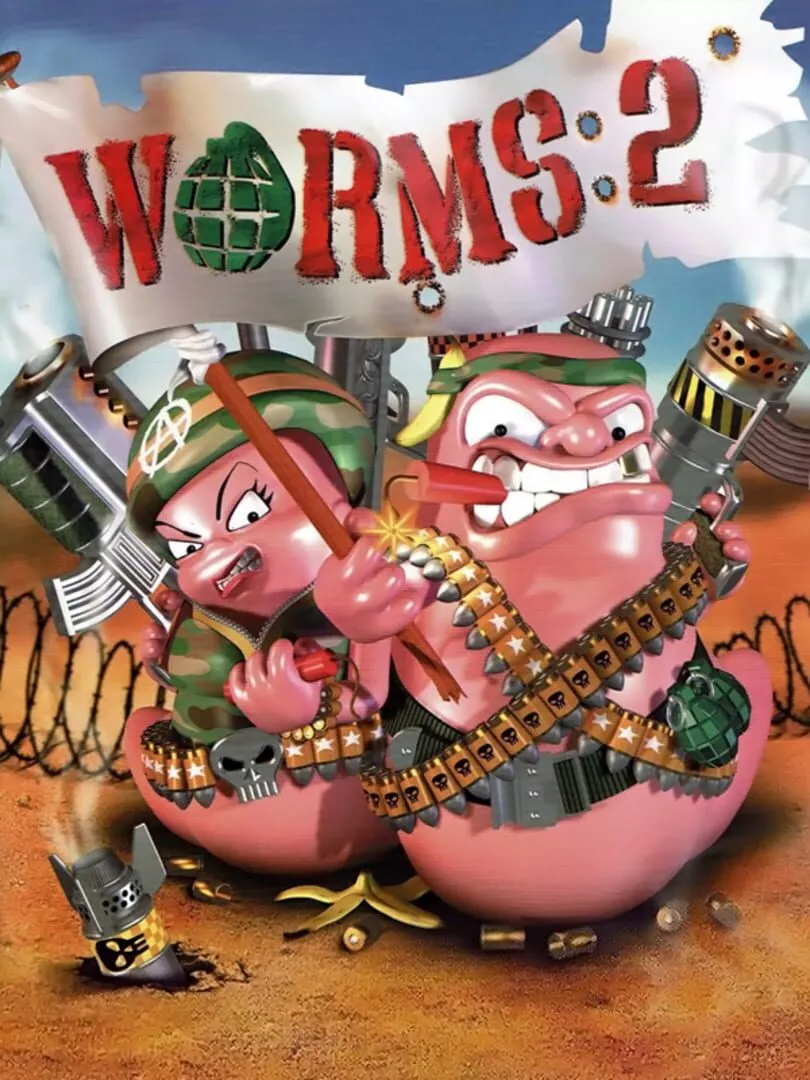 Worms 2 Box Art