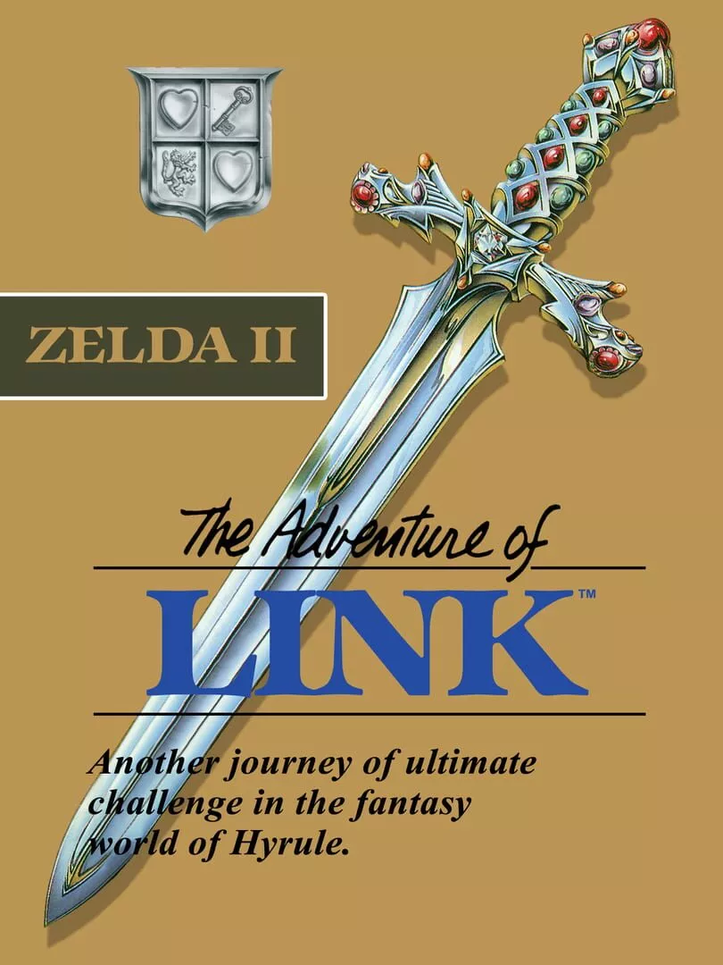Zelda II: The Adventure of Link Box Art
